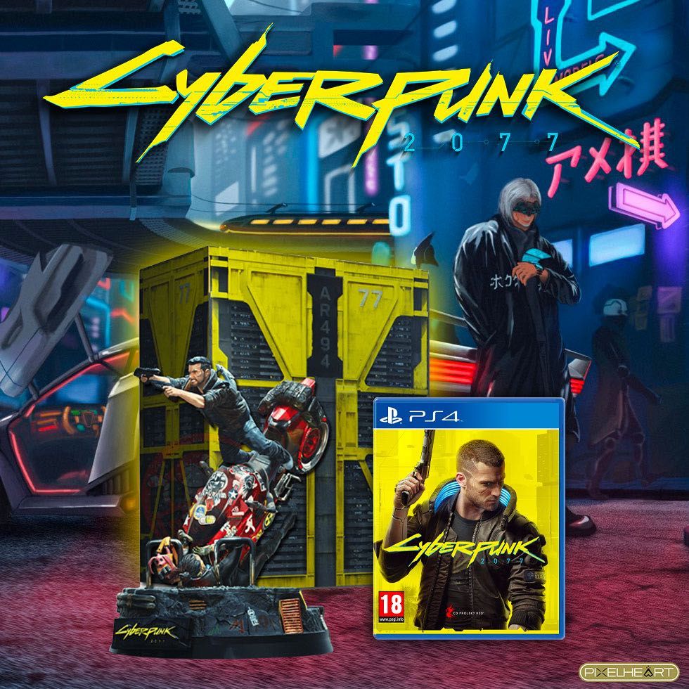 Cyberpunk 2077 Collector's Edition (PlayStation 4, 2020)