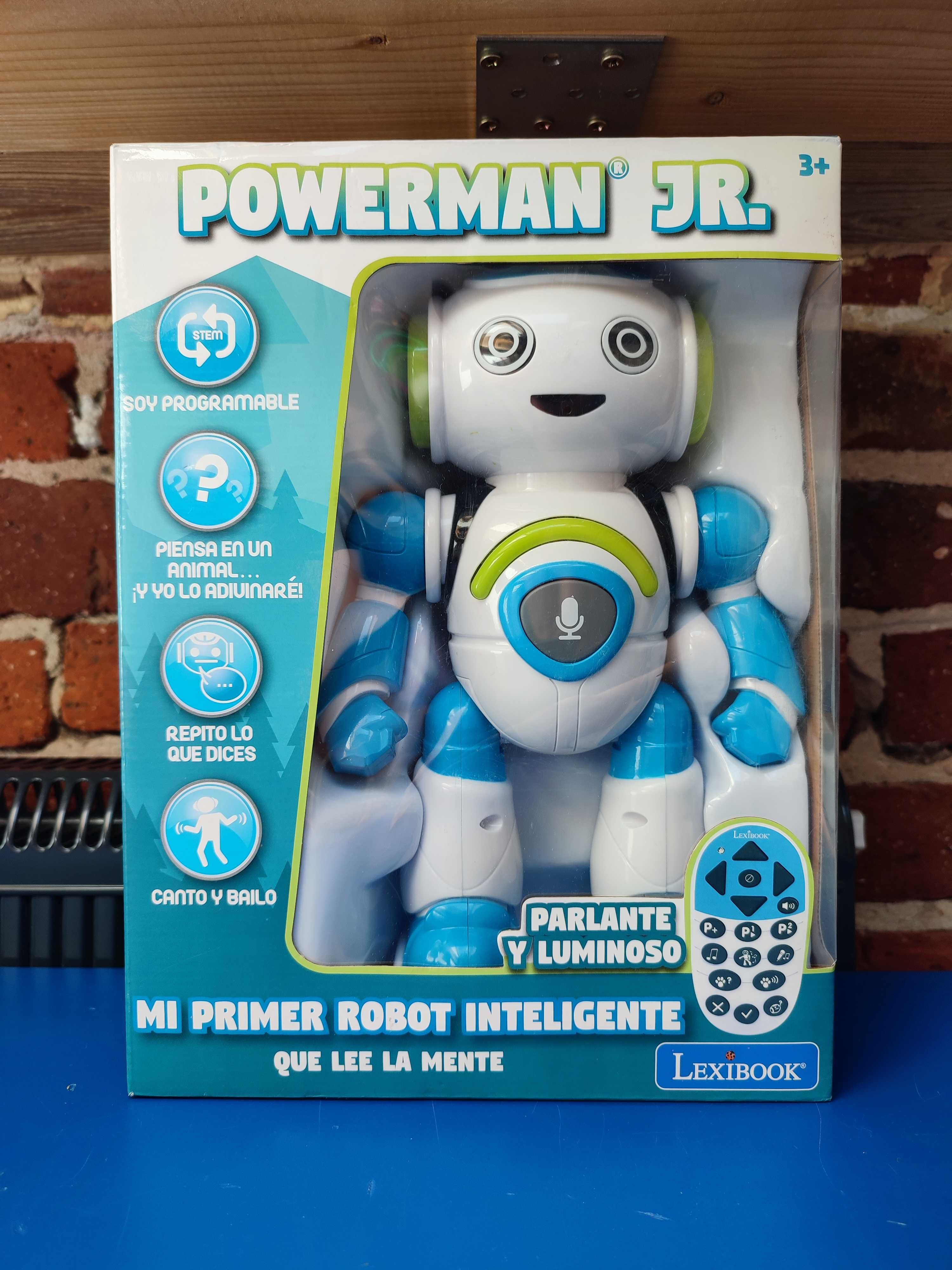 Lexibook Powerman JR. Robot zdalnie sterowany Junior dla dzieci ES