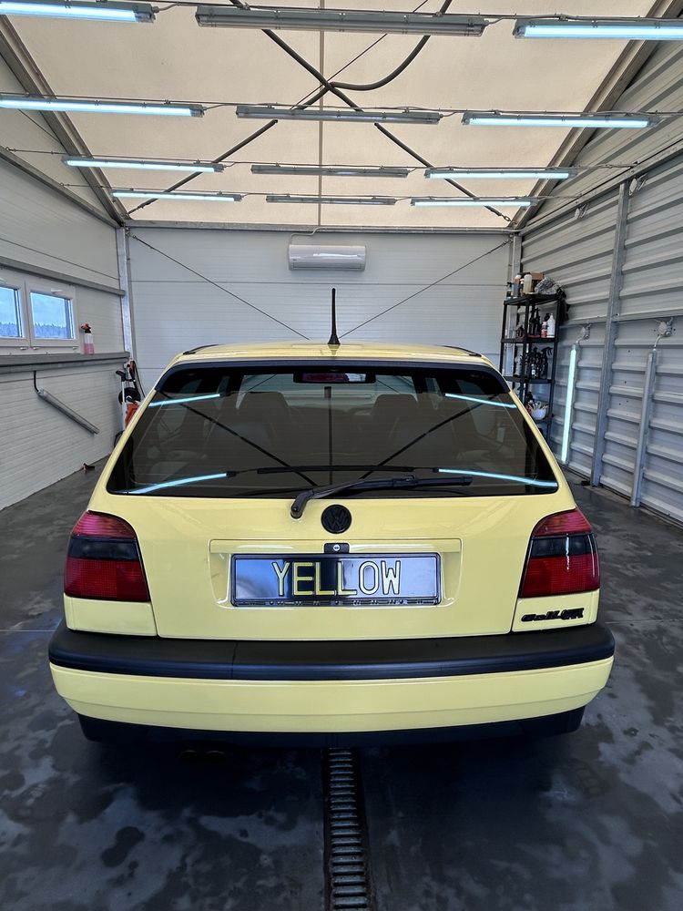 Vw golf mk3 Colour concept yellow