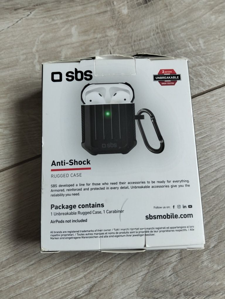 SBS etui case na słuchawki Airpods