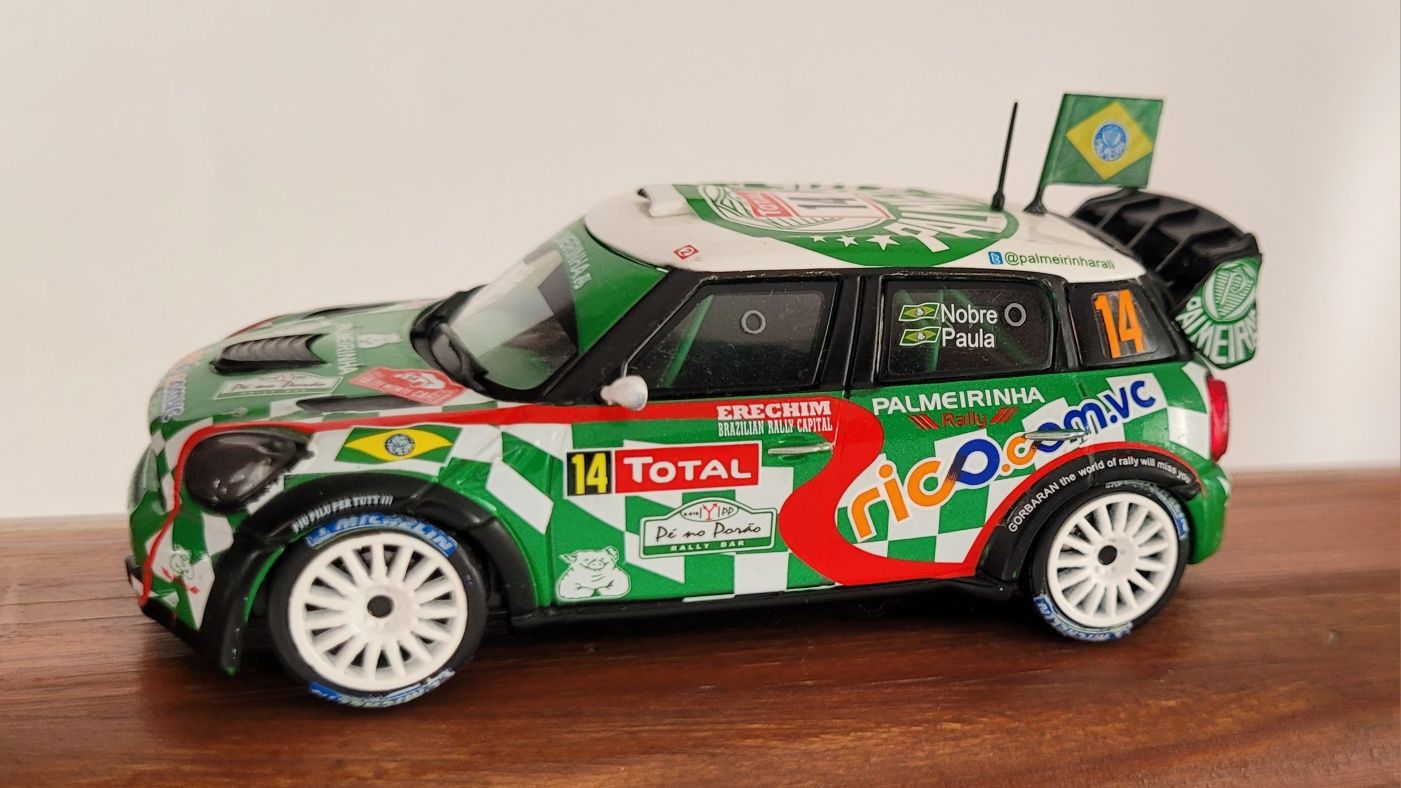 Mini JCW WRC rajdowy model w skali 1:43 Monte Carlo