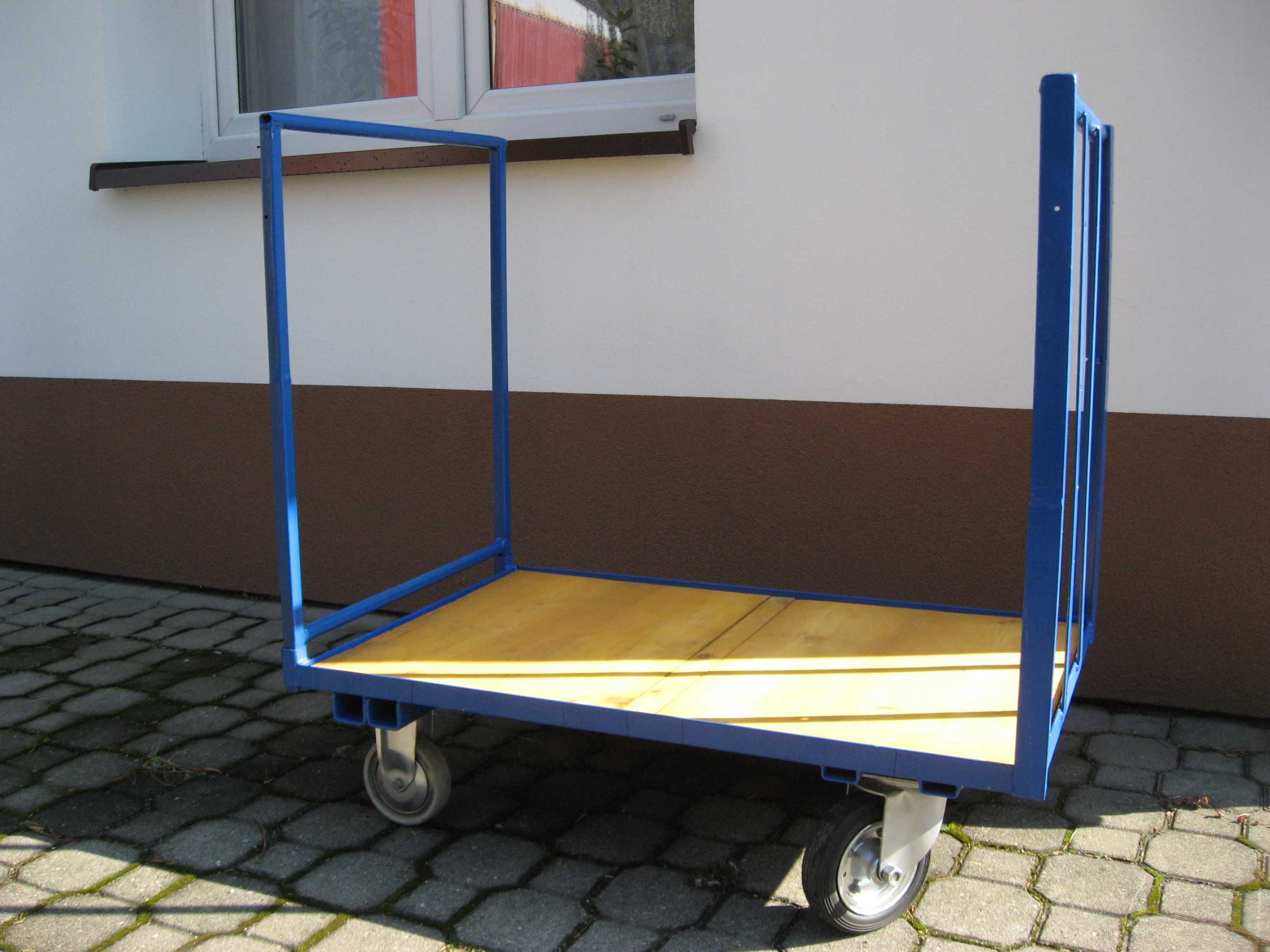 Wózek transportowy magazynowy platformowy