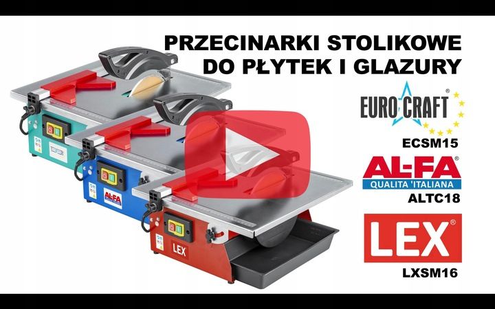 Przecinarka Do Plytek Fliz Glazury Paneli Gresu Piła Stołowa Mokro Sto