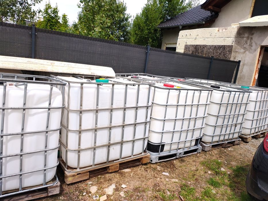 Zbiornik Mauzer 1000l Paletopojemnik Transport