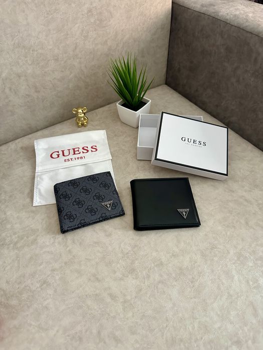 Гаманець Guess + коробка гуес, кошелек Гесс, Гуесс