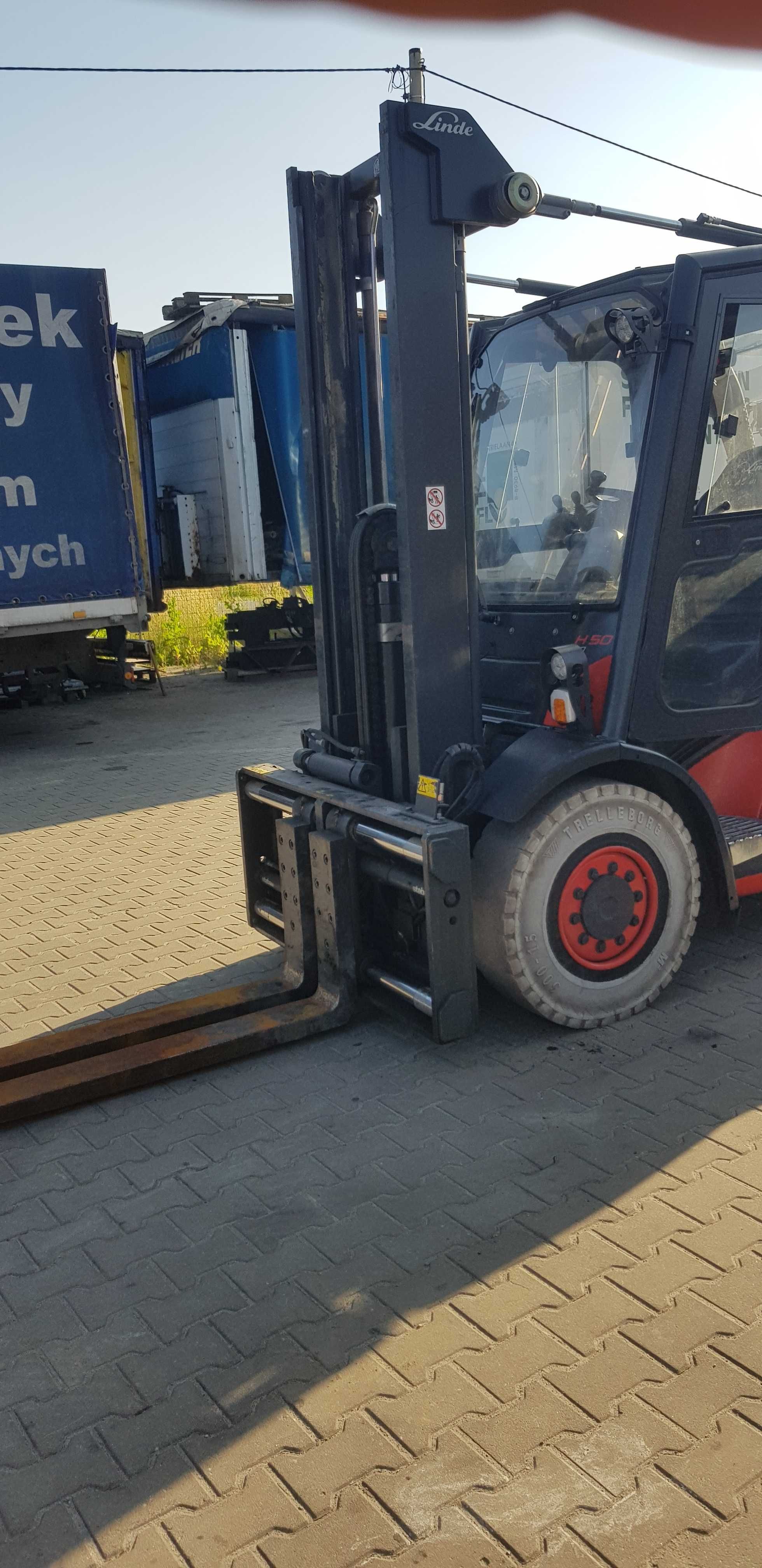 Linde H50T EVO H40 , H45 , pozycjoner wideł Stabau 2019 rok