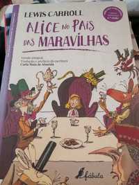 Alice No Pais das Maravilhas, Lewis Carroll, novo, portes grátis