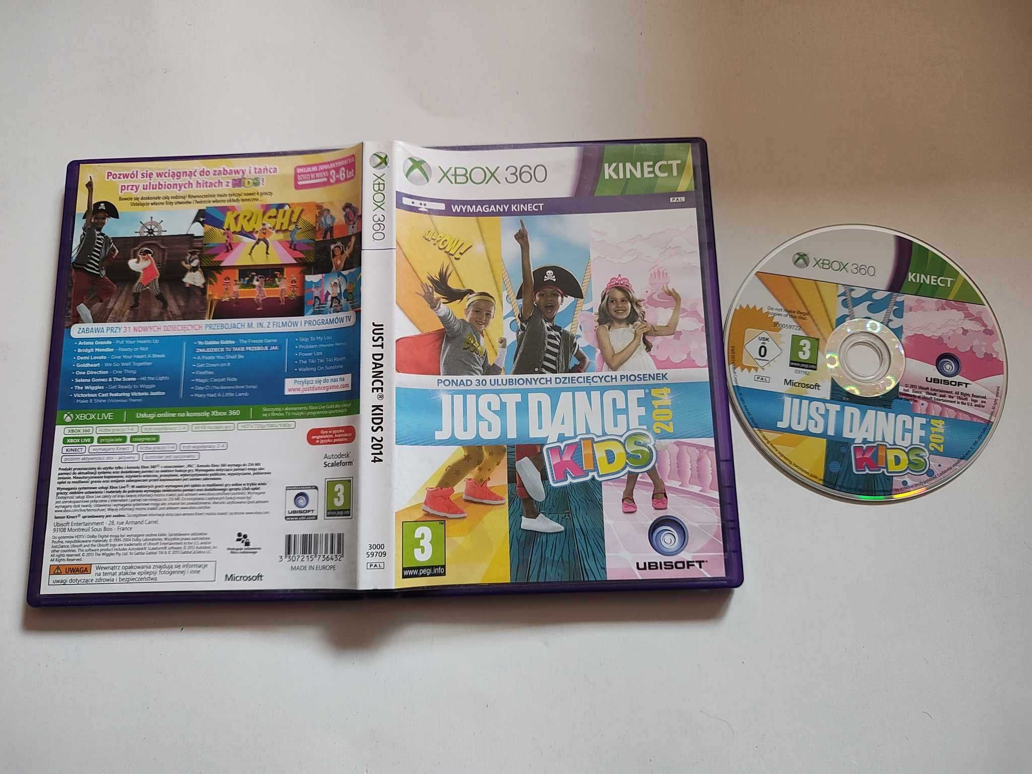 Xbox 360 gra Just Dance Kids 2014