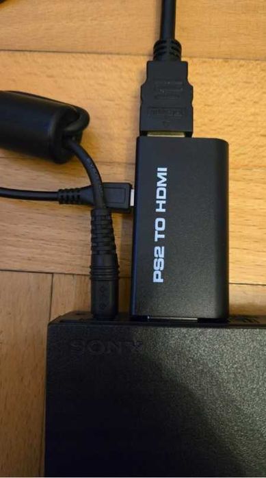Konwerter PS2 do HDMI podłącz konsolę PS2 do HDMI *VideoPlay Wejherowo