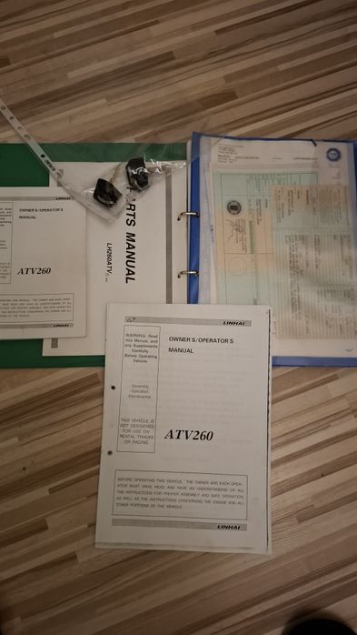 Quad Linhaj 260 homologacja