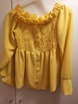 Blusa amarela bonita