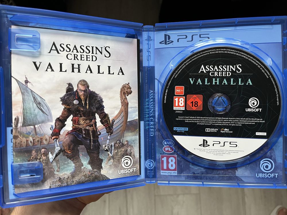 Assassin’s Creed Valhalla PS5 - Stan idealny!