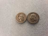 Moedas antigas para coleção
