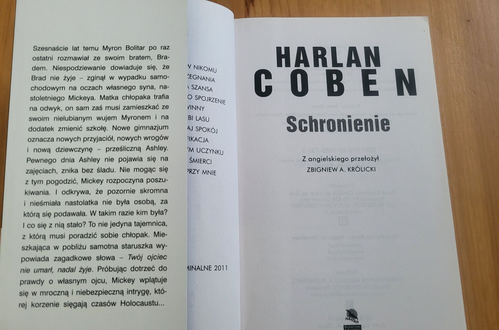 Harlan Coben Schronienie