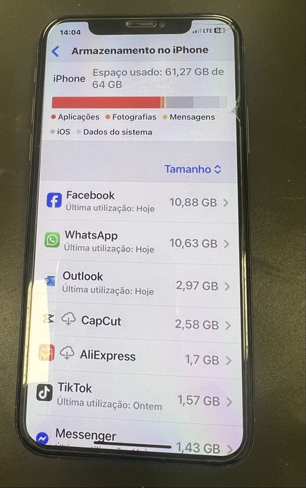 Iphone xs 64 gb em perfeito estado