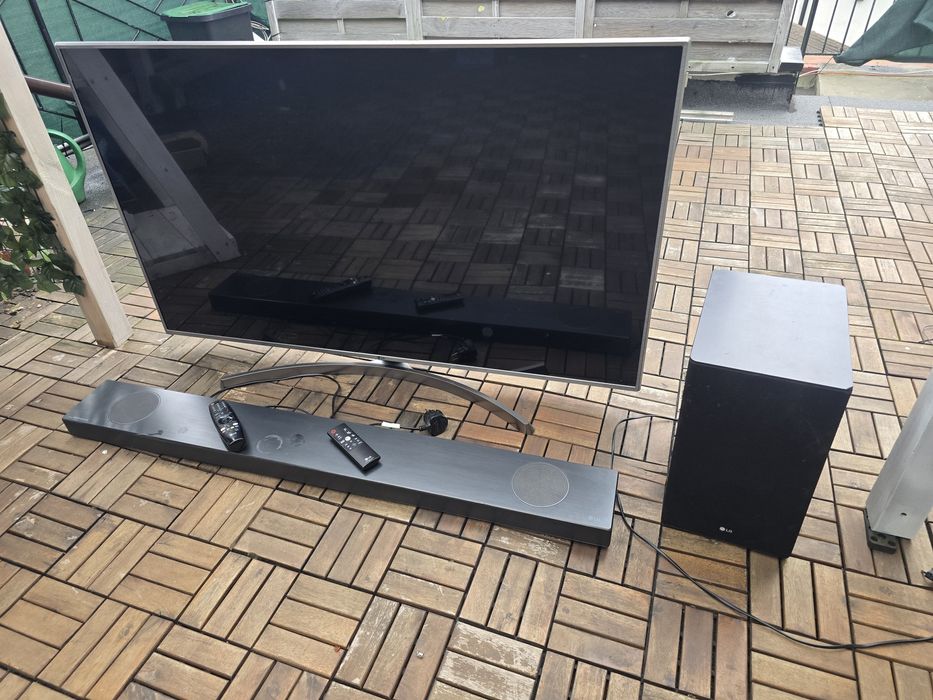 Zestaw LG: TV55" UHD/HDR + soundbar 4.1.2 500W