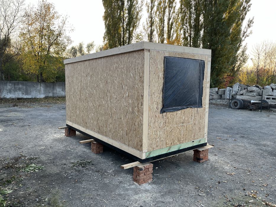 Побутівка, вагончик, блок-контейнер 5×2,45 | SIP панелі 160 мм