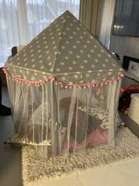 Namiot dla dzieci siwy woala