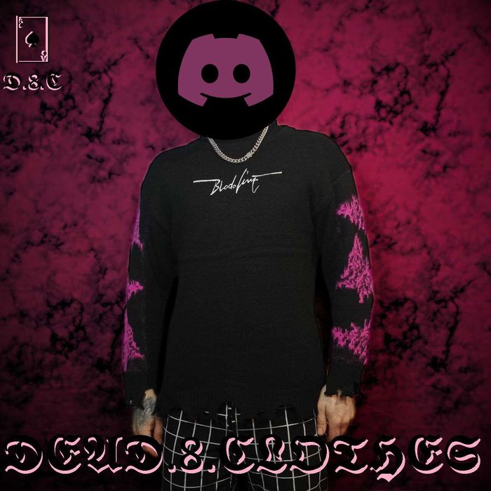 Кофта Джемпер Светр y2k Dota 2 Dead inside Lil Peep