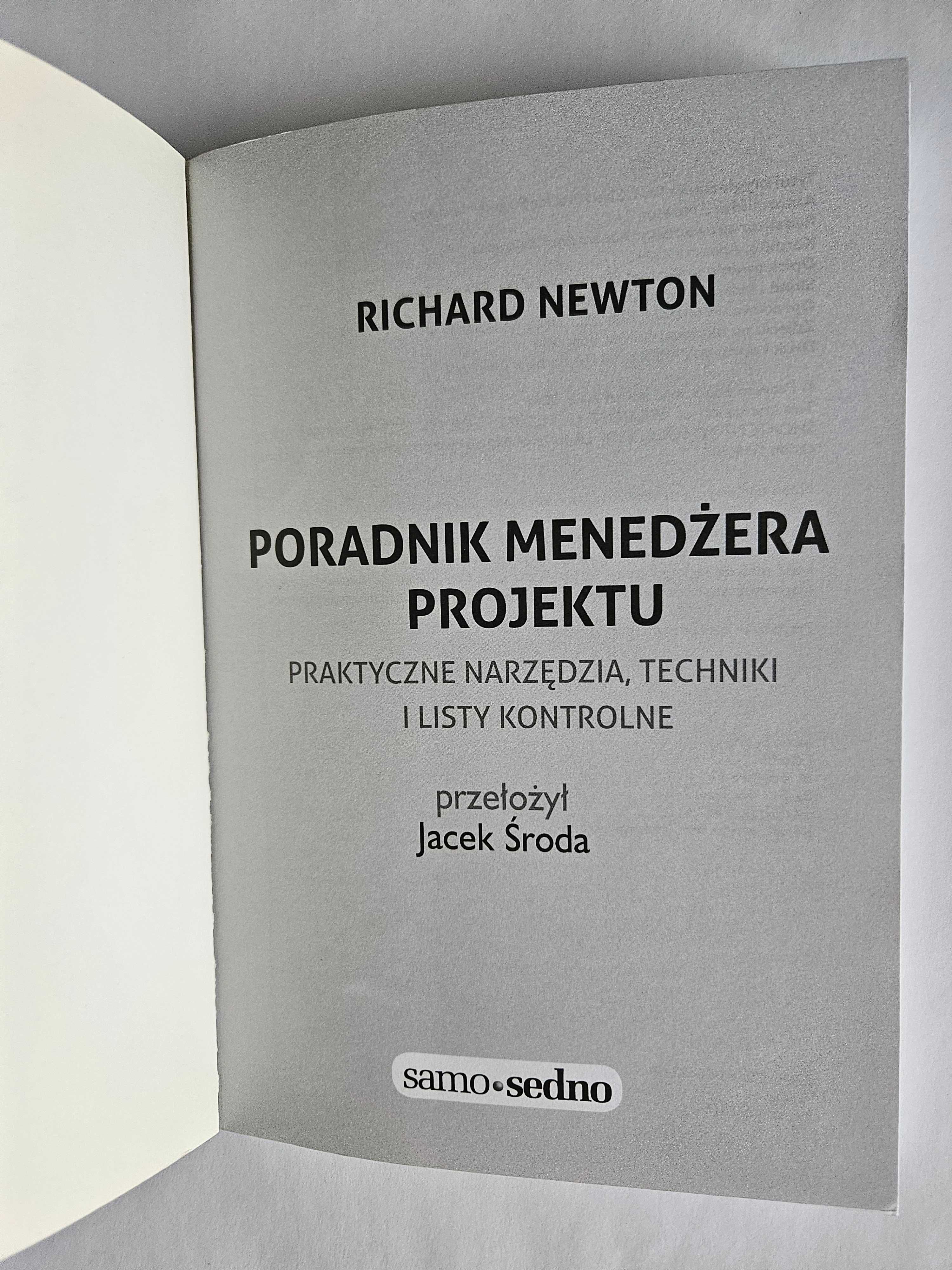 Poradnik MENADŻERA PROJEKTU - Richard Newton