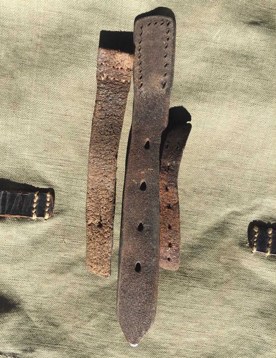 Paski Wehrmacht, LW, Kriegsmarine - ładownica, plecak, inny - 3 szt.