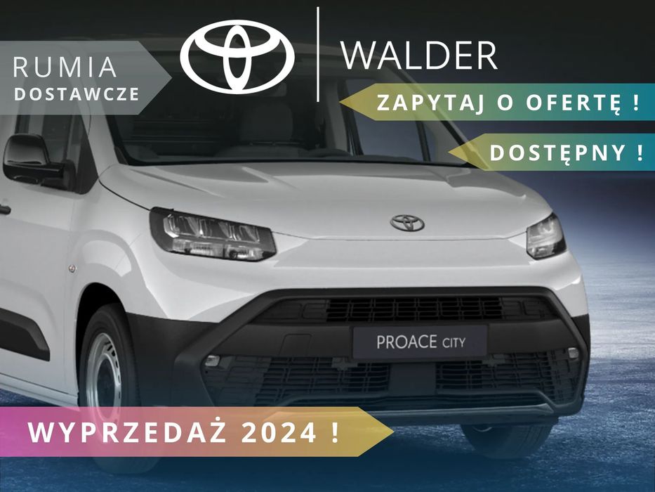Toyota PROACE CITY VAN  STANDARD 1.2 Benzyna | 110 KM | 6 M/T - ACTIVE (3 os) | Multimedia