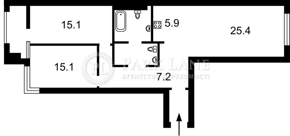Терміновий продаж! Берестейський пр 42а Crystal Park Tower Шулявка