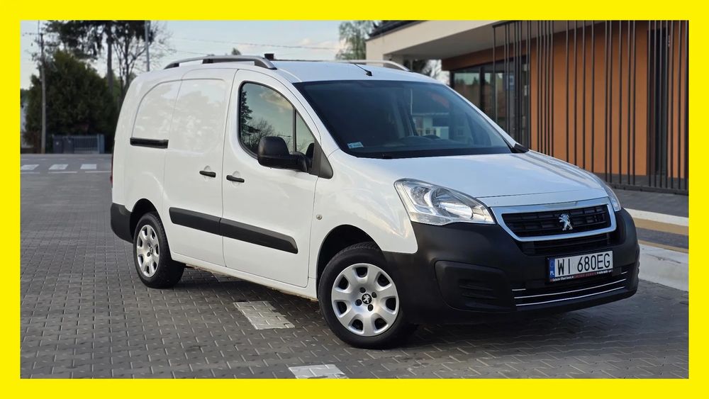 Peugeot PARTNER ❗️ LONG / SALON POLSKA / HAK / KLIMATYZACJA / RELINGI / TEMPOMAT / ZADBANY ❗️❗️