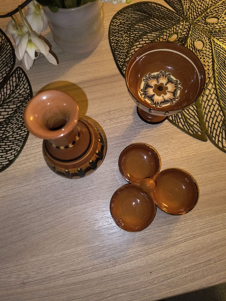 Cukiernica, wazonik, przyprawnik Bułgaria PRL