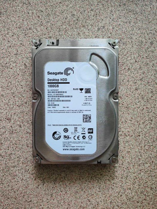 1Tb Seagate Desktop 3.5" HDD (ST1000DM003)