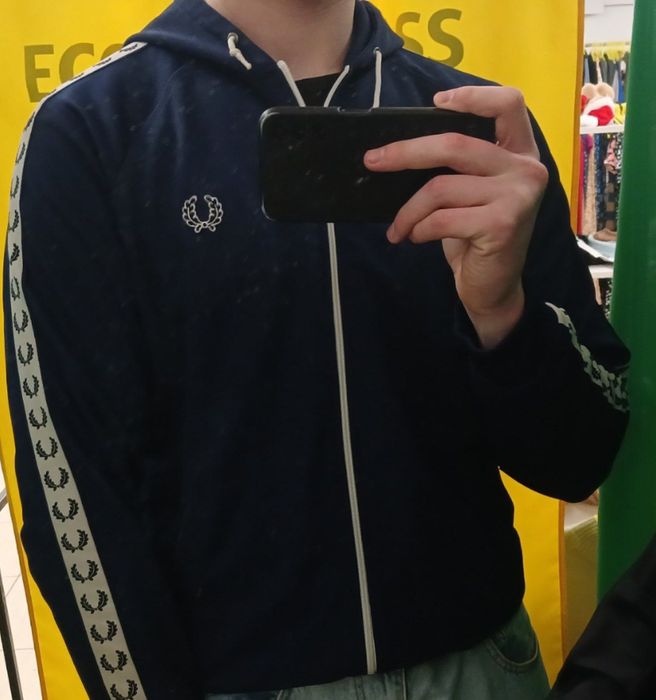 Зіп худі Fred Perry на лампасах