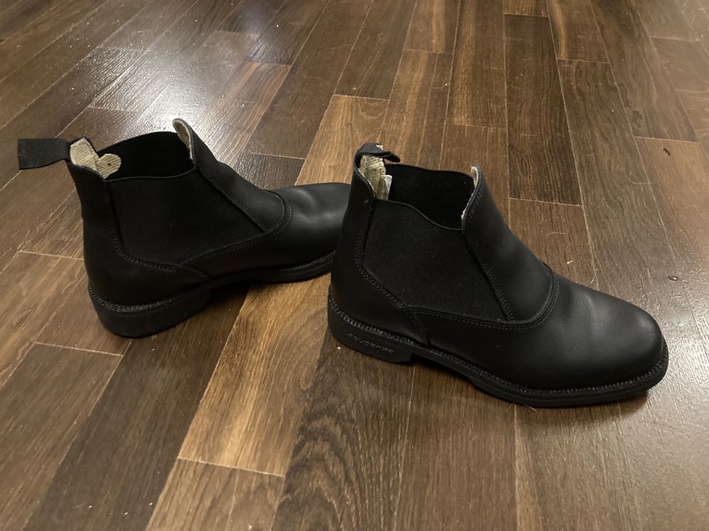 Buty jeździeckie sztyblety Fouganza dla dzieci rozm. 35