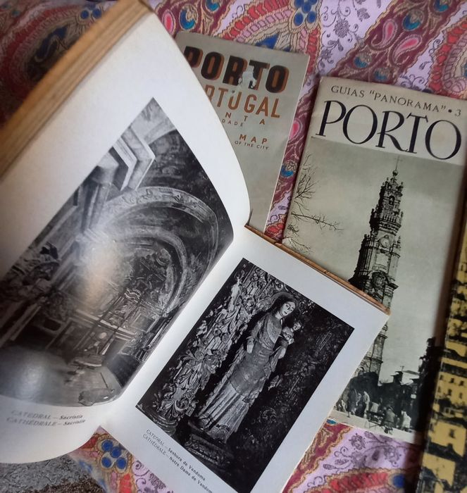 Conjunto documentos antigos sobre o Porto livrinhos folhetos