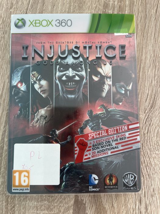 #1456 Injustice gods among us steelbook gra xbox360 xbox 360
