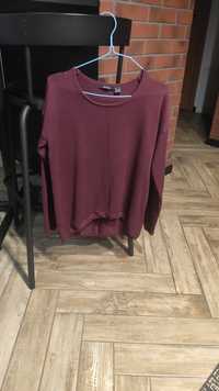 Sweter Esmara M burgundowy