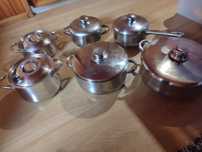 Conjunto 6 Tachos c/ tampa
