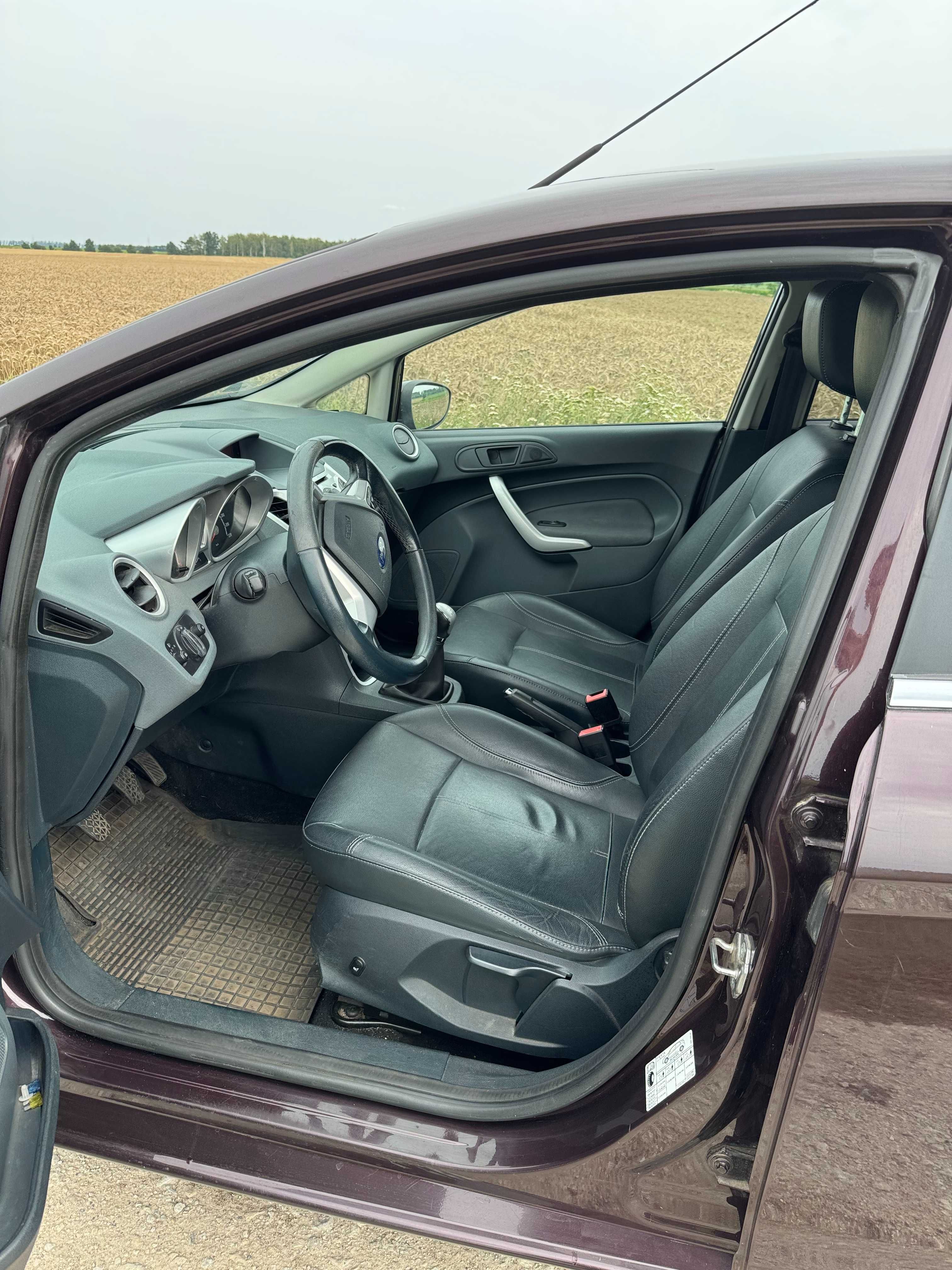 Samochód Ford Fiesta Mk 7 bogata wersja Ghia