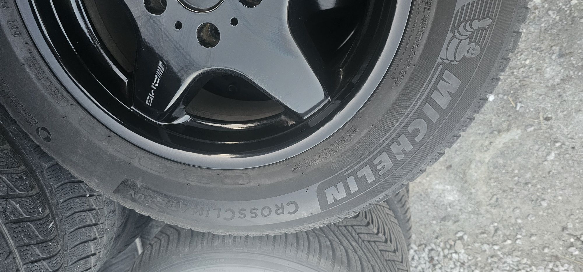 KOŁA Mercedes G klasa AMG W463 r18 Michelin 255/60 OM+DYSTANSE 5x130