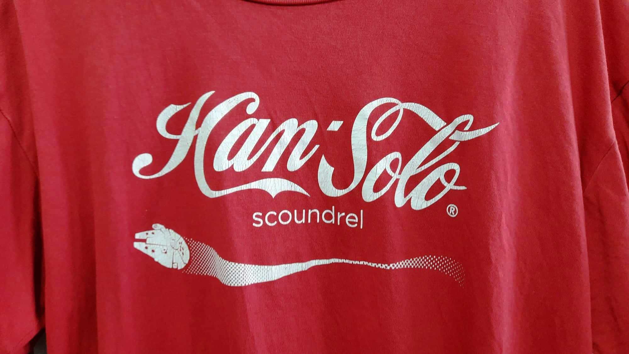 T-Shirt, koszulka, tee – Star Wars Han Solo Coca-Cola, Sokół Millenium