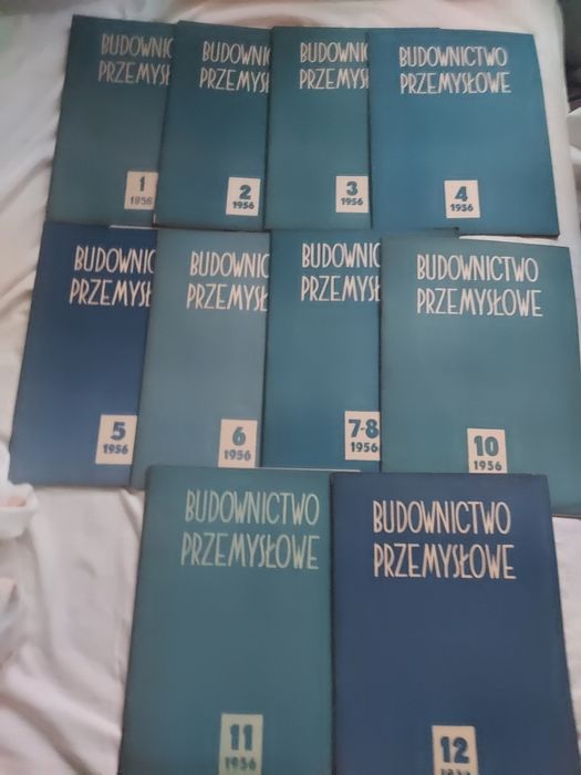 Budownictwo przemysłowe czasopismo 1956