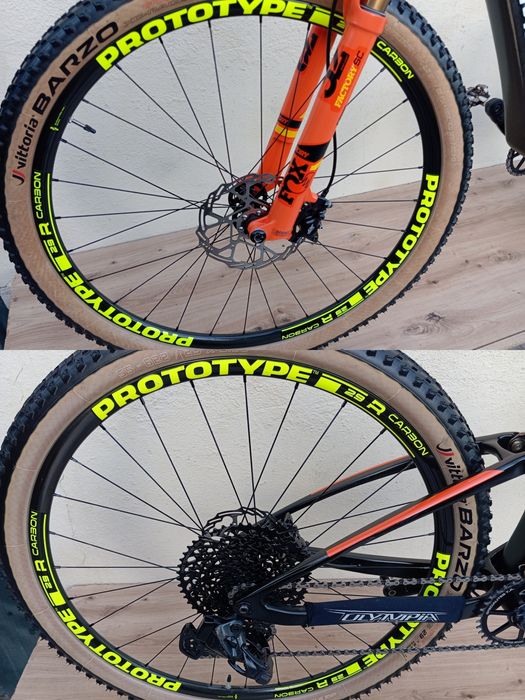 JF-Bikes Bicicletas Olympia F1XZ AXS GX12v Carbono Suspensão total L