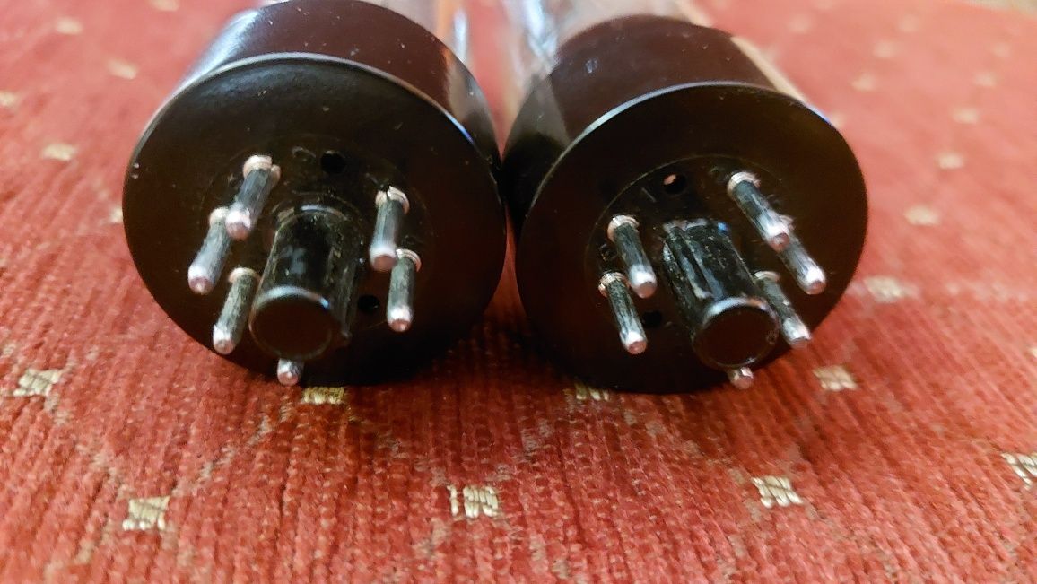 Подобраная пара ламп 6l6GC RSD. Обмен на 6v6
