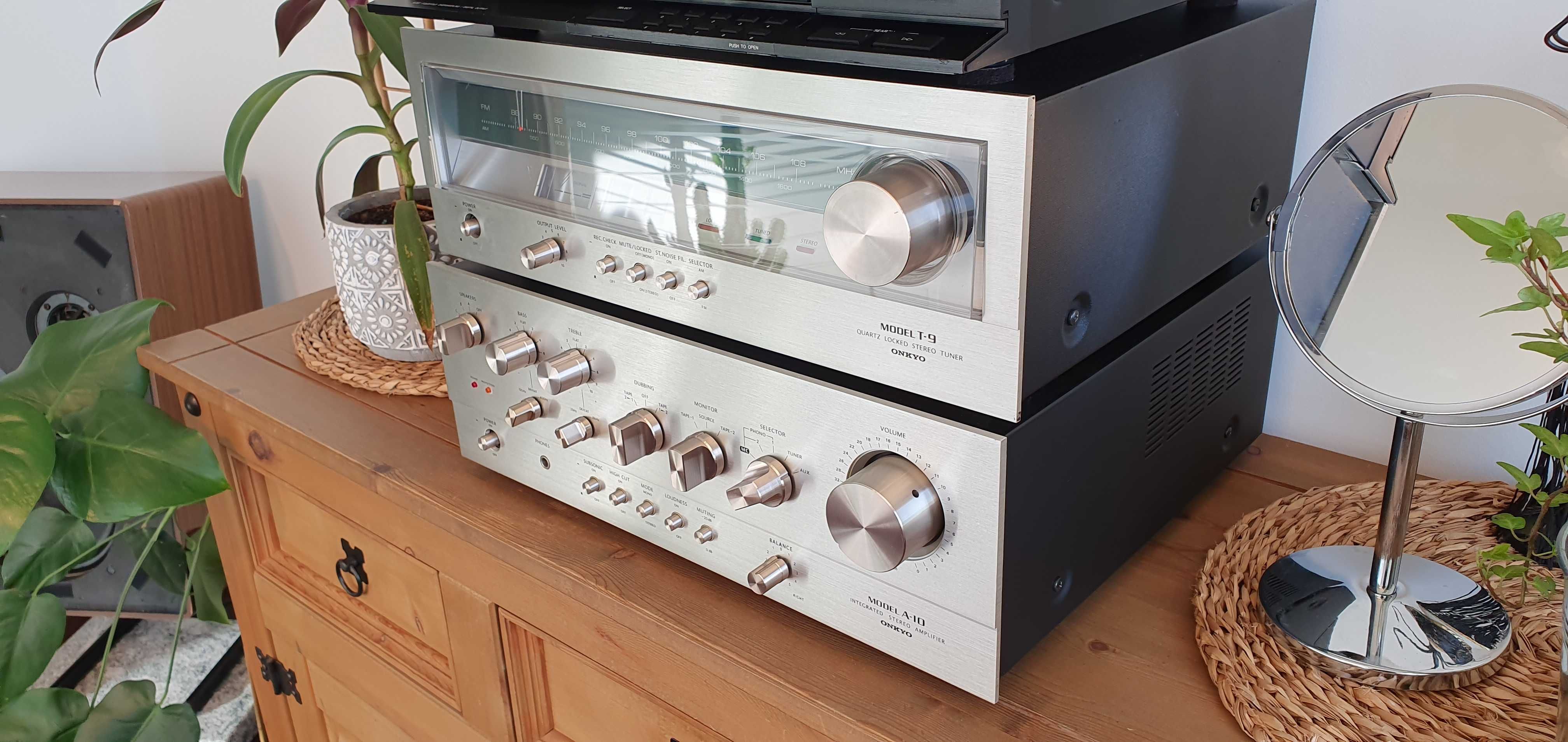 Wzmacniacz ONKYO A-10 , plus  Tuner ONKYO T-9   stan IDEALNY