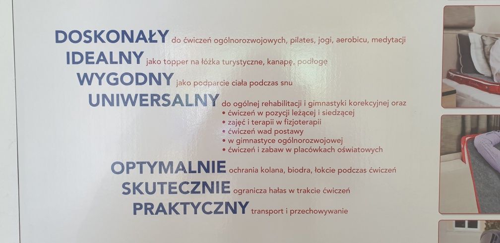 Materac ortopedyczno-rehabilitacyjny