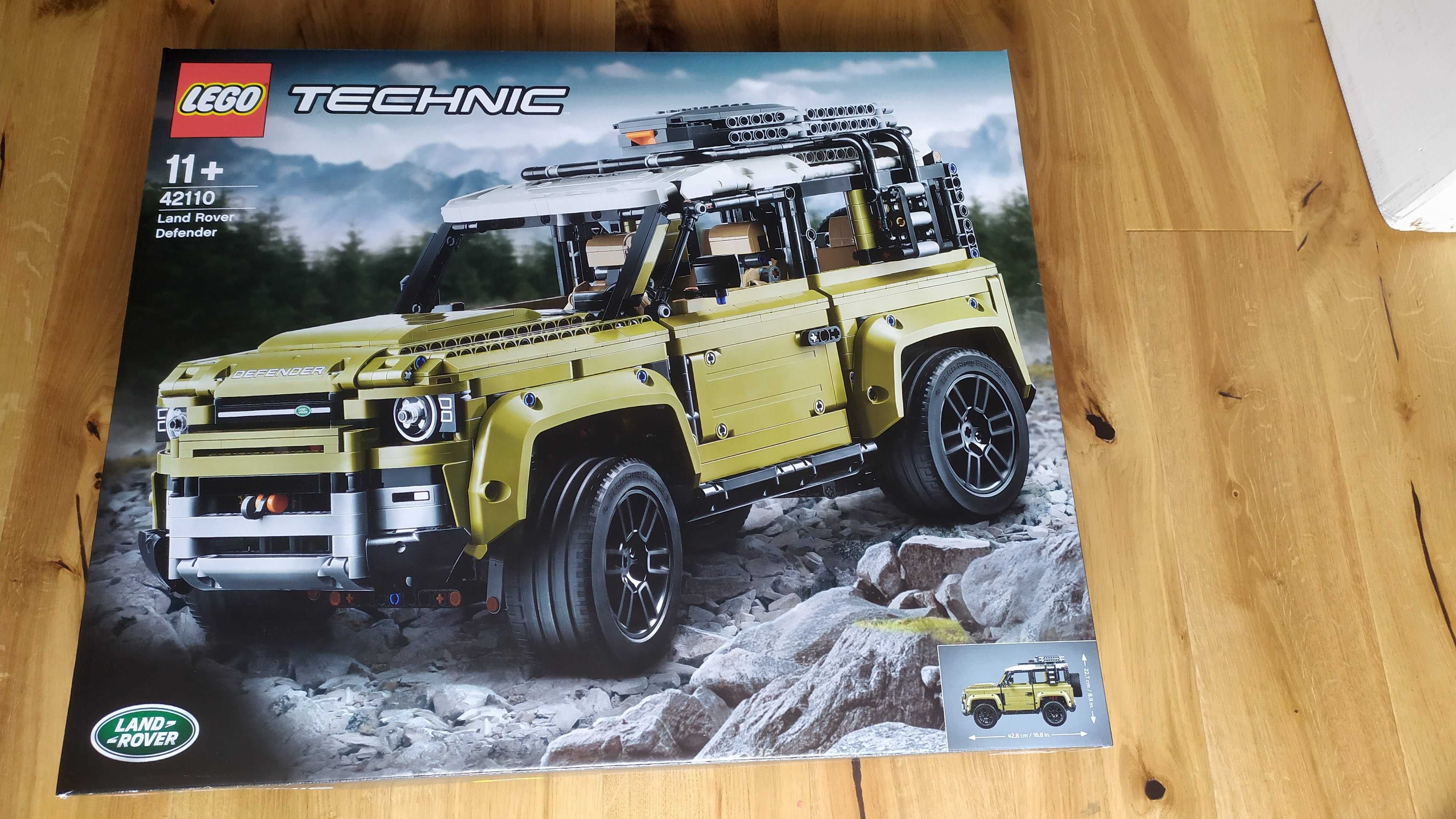 LEGO Technic Land Rover Defender 42110 - Nowy, plomby producenta