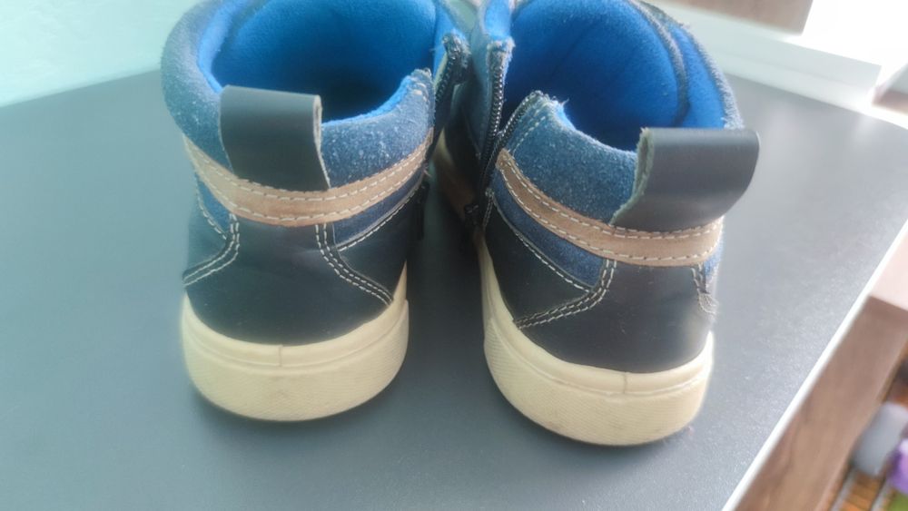 Черевики осінні Braska, 34 розмір. Шкіряні. Устілка 21 см.