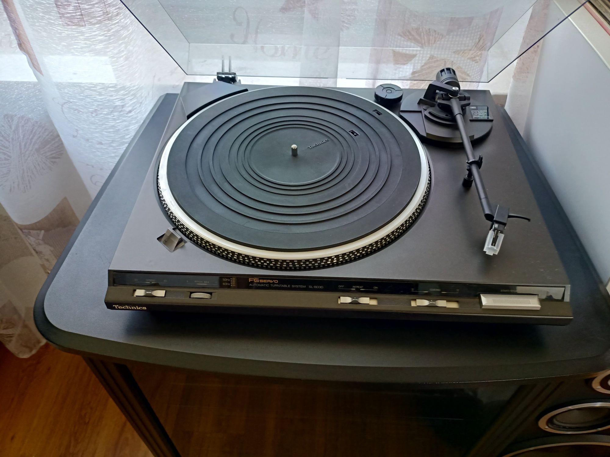 Wieża Technics szafka gramofon 5 głośników pilot