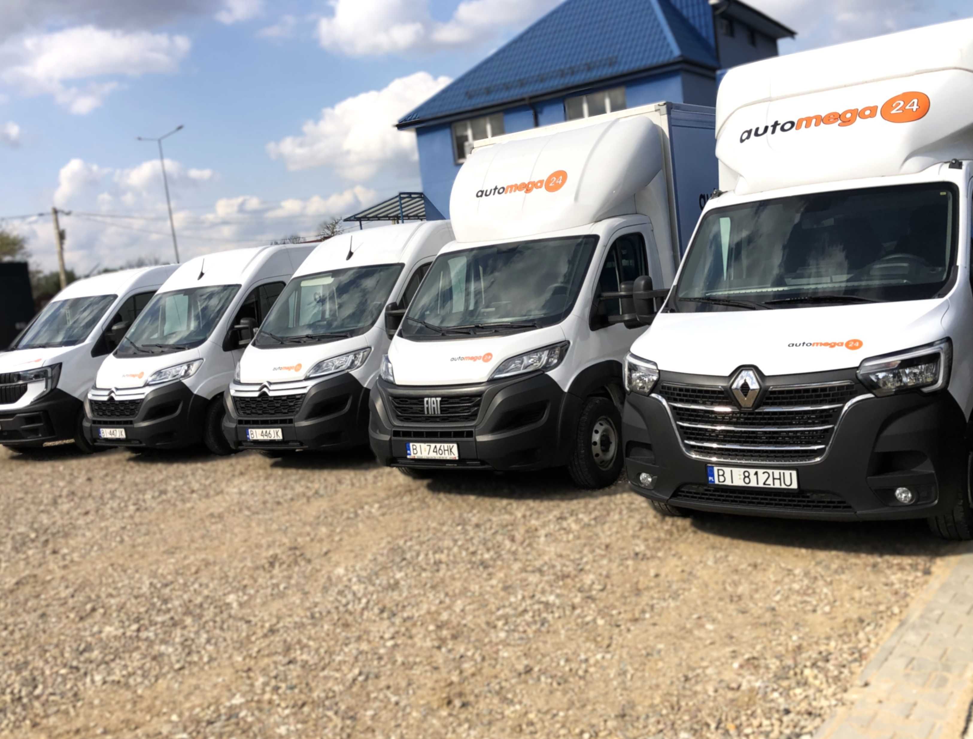 DOSTAWCZE Wynajem BUSÓW na Doby Hetmańska 61 / Średnie Maxi Kontenery