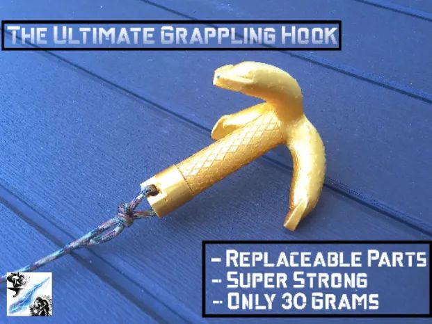 Gancho de Escalada Definitivo - Peças Substituíveis