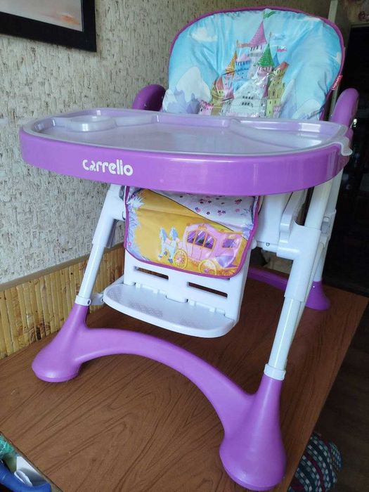 Стільчик  для годування   Carrello Caramel